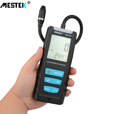 MESTEK-van de het gasdetector van de Gasanalysator bepaalt de Brandbare van het de haven brandbare aardgas het Lekplaats het Correcte Lichte Alarm van het metermeetapparaat